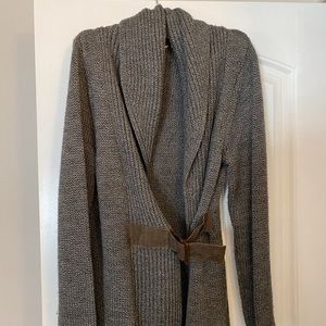 Soft surroundings cardigan, grey
